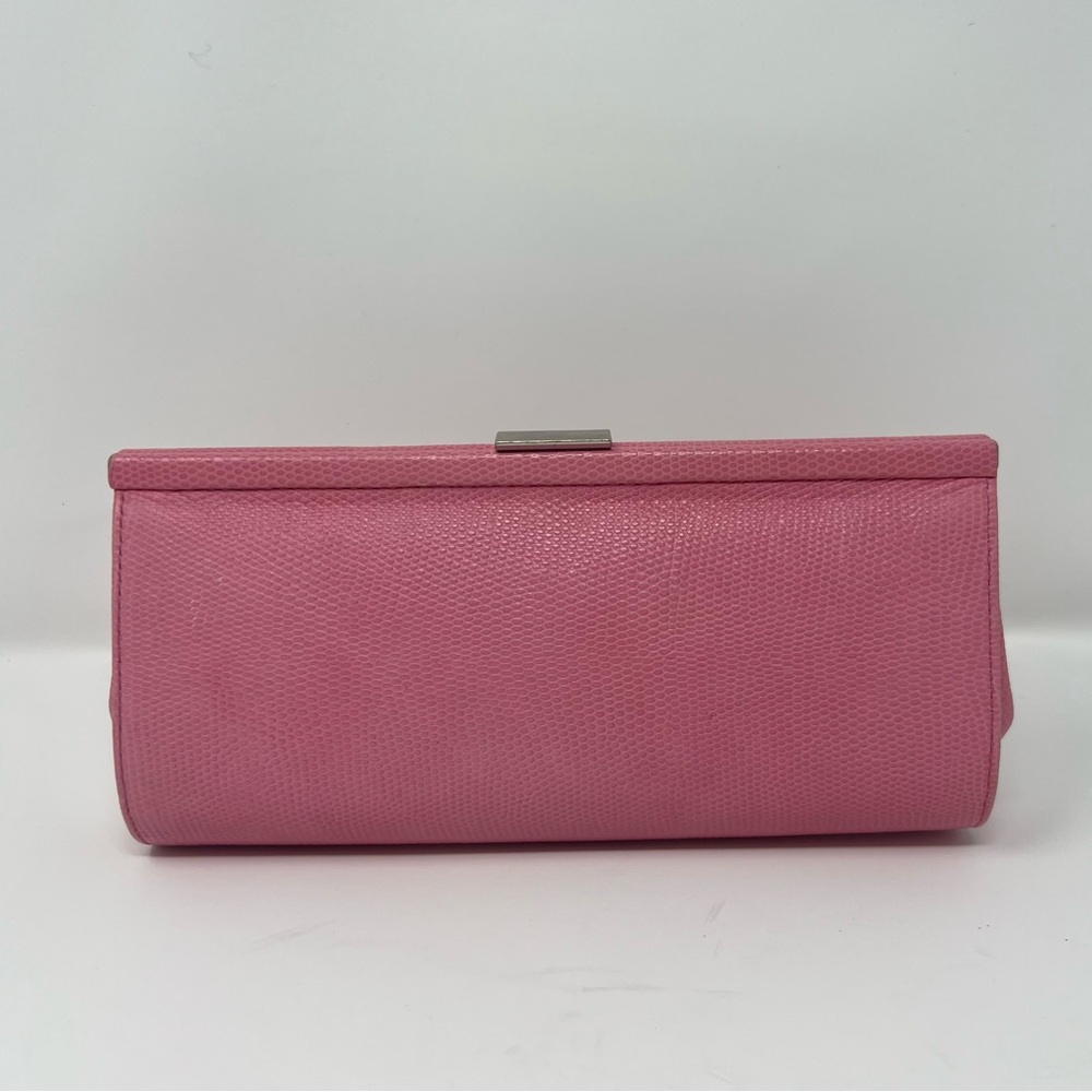 Banana Republic Pink Wristlet Elegant Minimalist Design